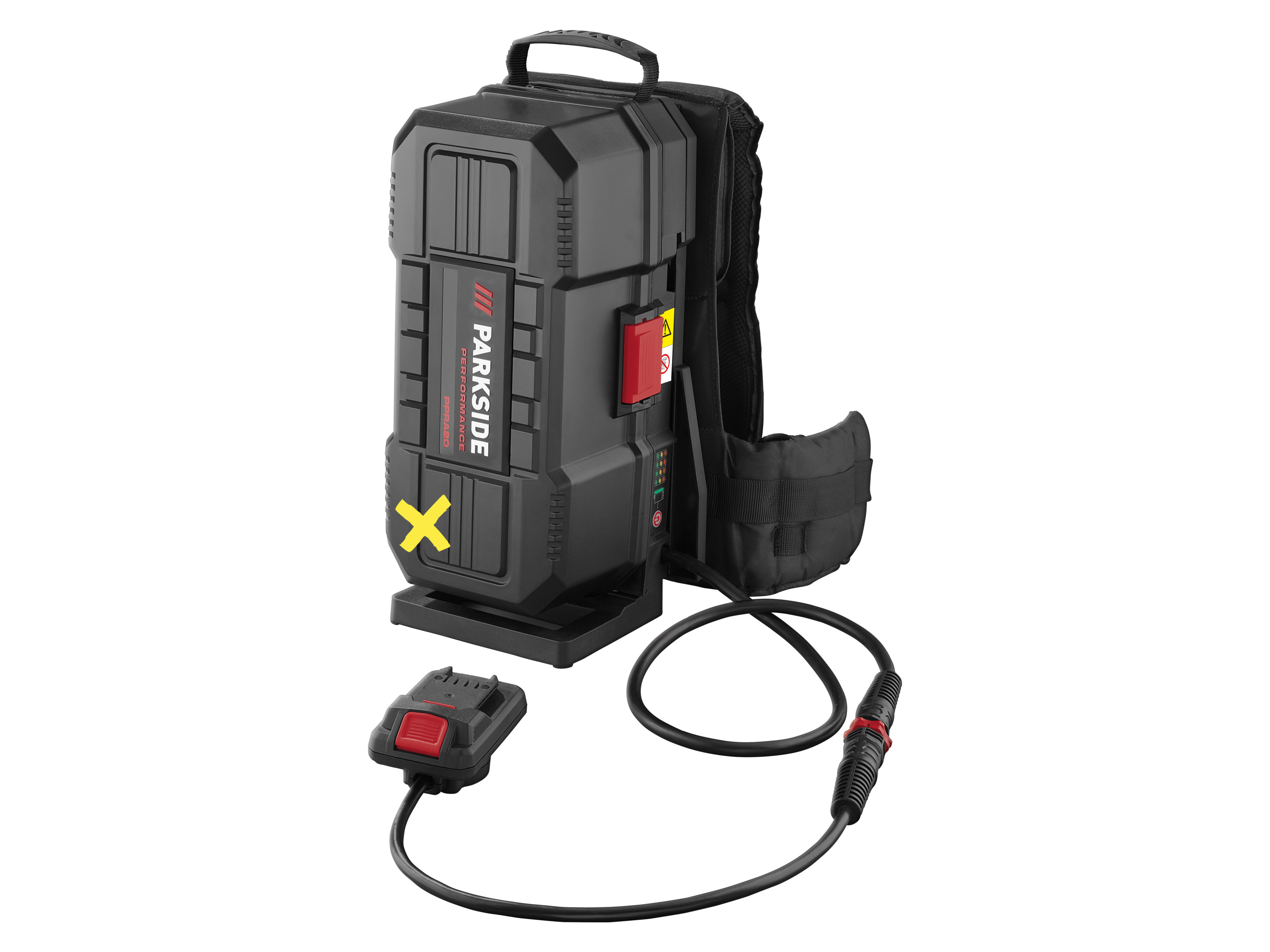 PARKSIDE PERFORMANCE® Sac à dos pour batteries portables PPRA 20 A1, 20 V