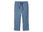 Pantalon bleu avec cordon pour garçons.