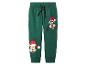 Pantalon de jogging vert avec imprimés de Noël Mickey Mouse et Dingo