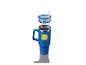 Gobelet isotherme Lidl avec couvercle et paille.