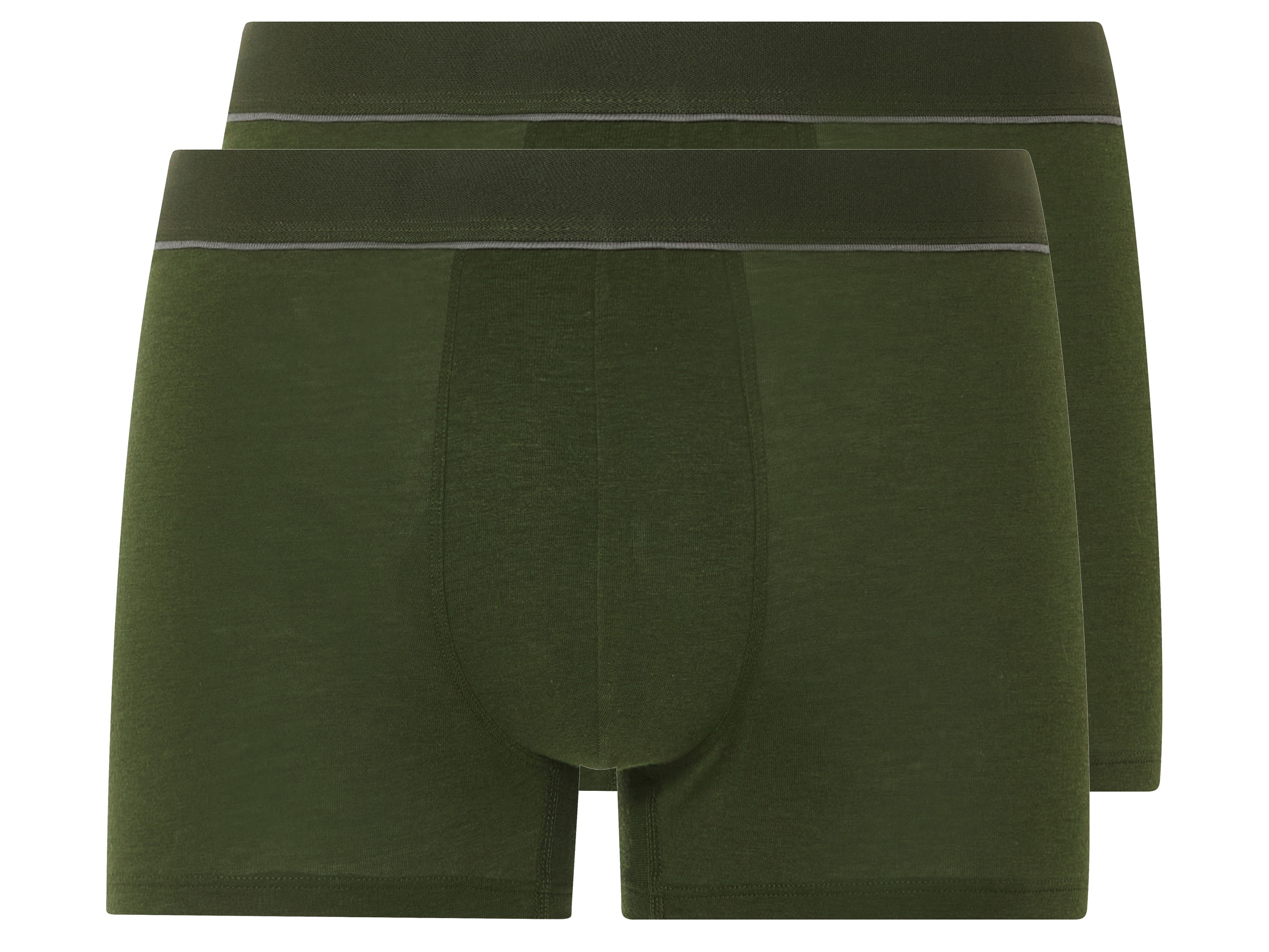 LIVERGY® Lot de 2 boxers homme (vert, S)