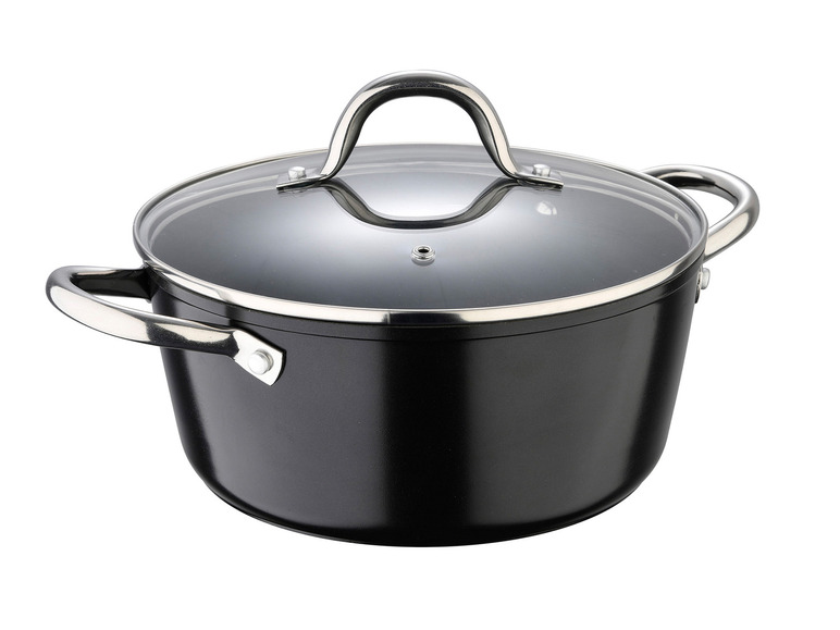 Aller en mode plein écran : Masterpro Casserole avec couvercle, Ø 24 cm - Image 1