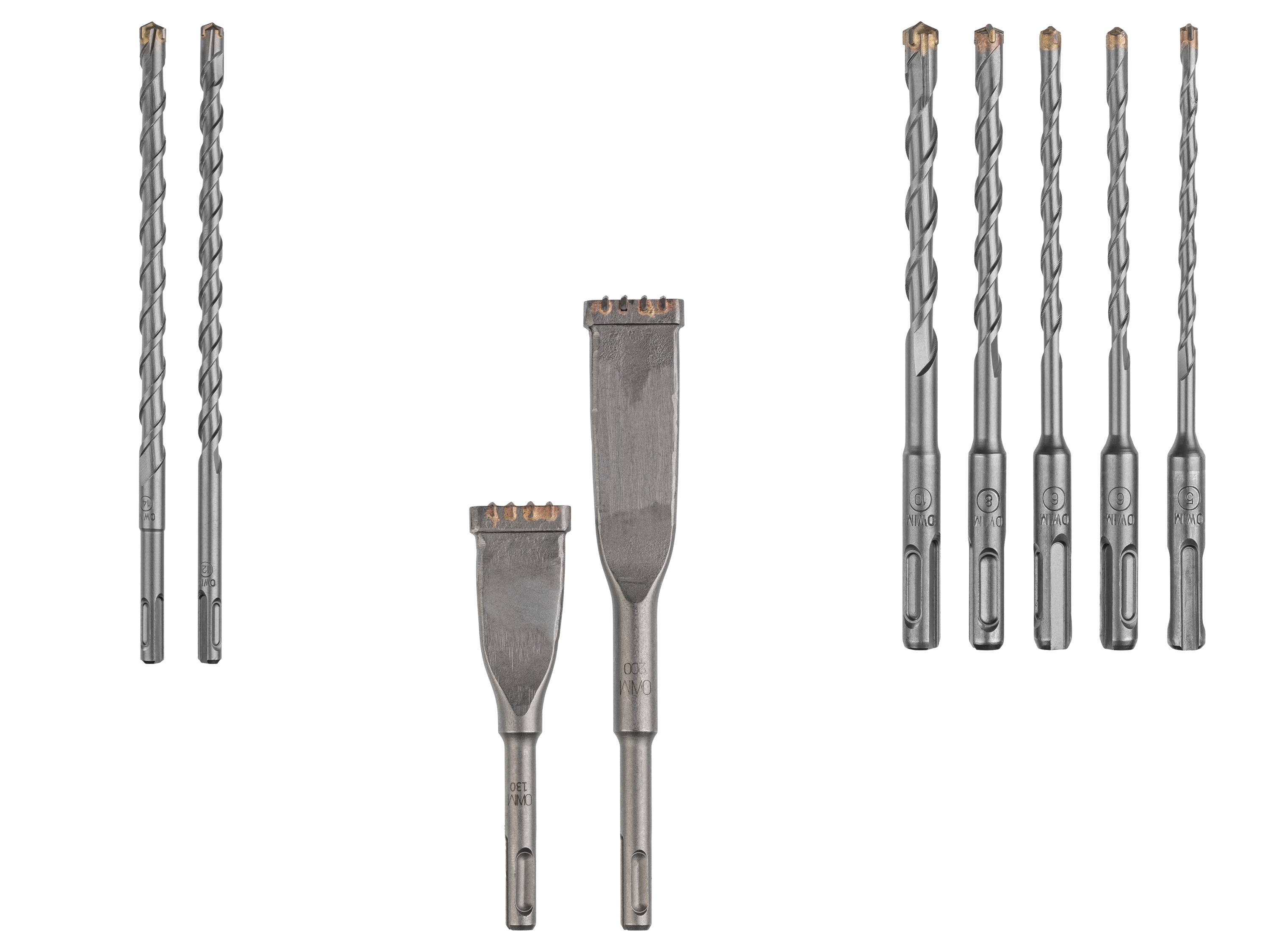 PARKSIDE PERFORMANCE® Set de forets et burins SDS Plus en coffret