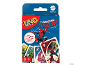 Jeu de cartes UNO L'Incroyable Spider-Man avec règle spéciale, pour 2-10 joueurs, 7 ans et plus.