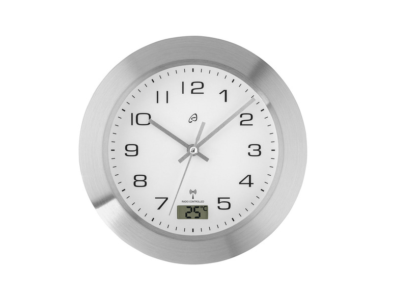 Aller en mode plein écran : AURIOL® Horloge radioguidée pour salle de bains - Image 11