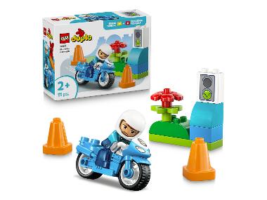 LEGO® DUPLO® 10471 Moto de police bleue