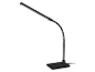 Lampe de bureau LED noire moderne.