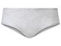 Une culotte en coton gris.