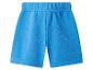 Shorts bleus pour enfants avec taille élastique.