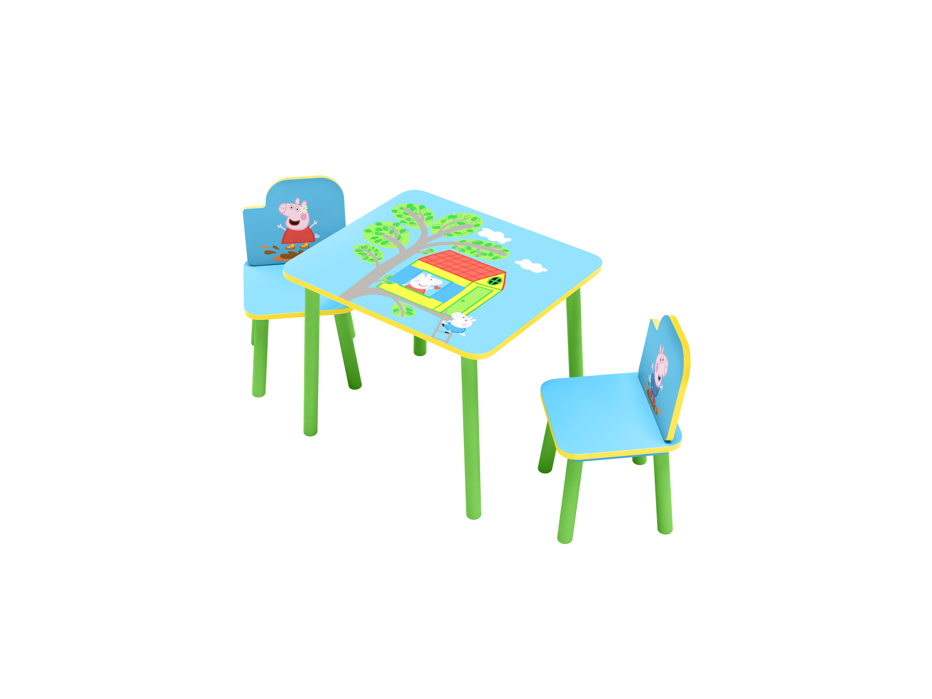 Ensemble de table et chaises pour enfant Peppa Pig