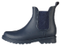 Botte Chelsea bleue marine imperméable.