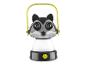 Lampe de poche LED en forme de raton laveur, idéale pour les enfants.