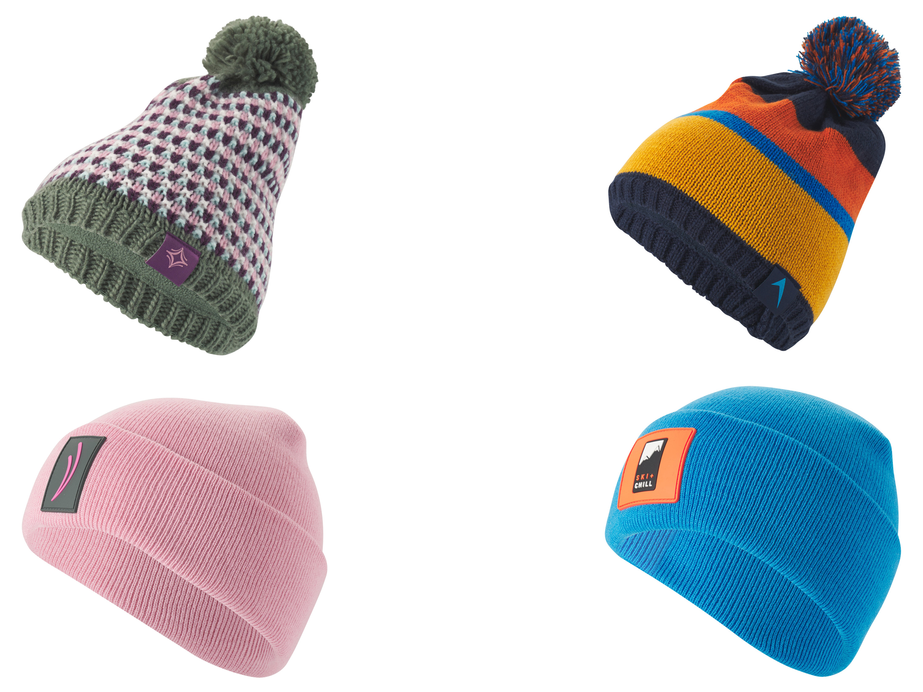 CRIVIT Bonnet tricoté enfant