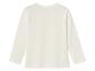 T-shirt crème à manches longues pour enfant.
