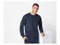 Sweat-shirt et pantalon de survêtement bleu marine pour homme.