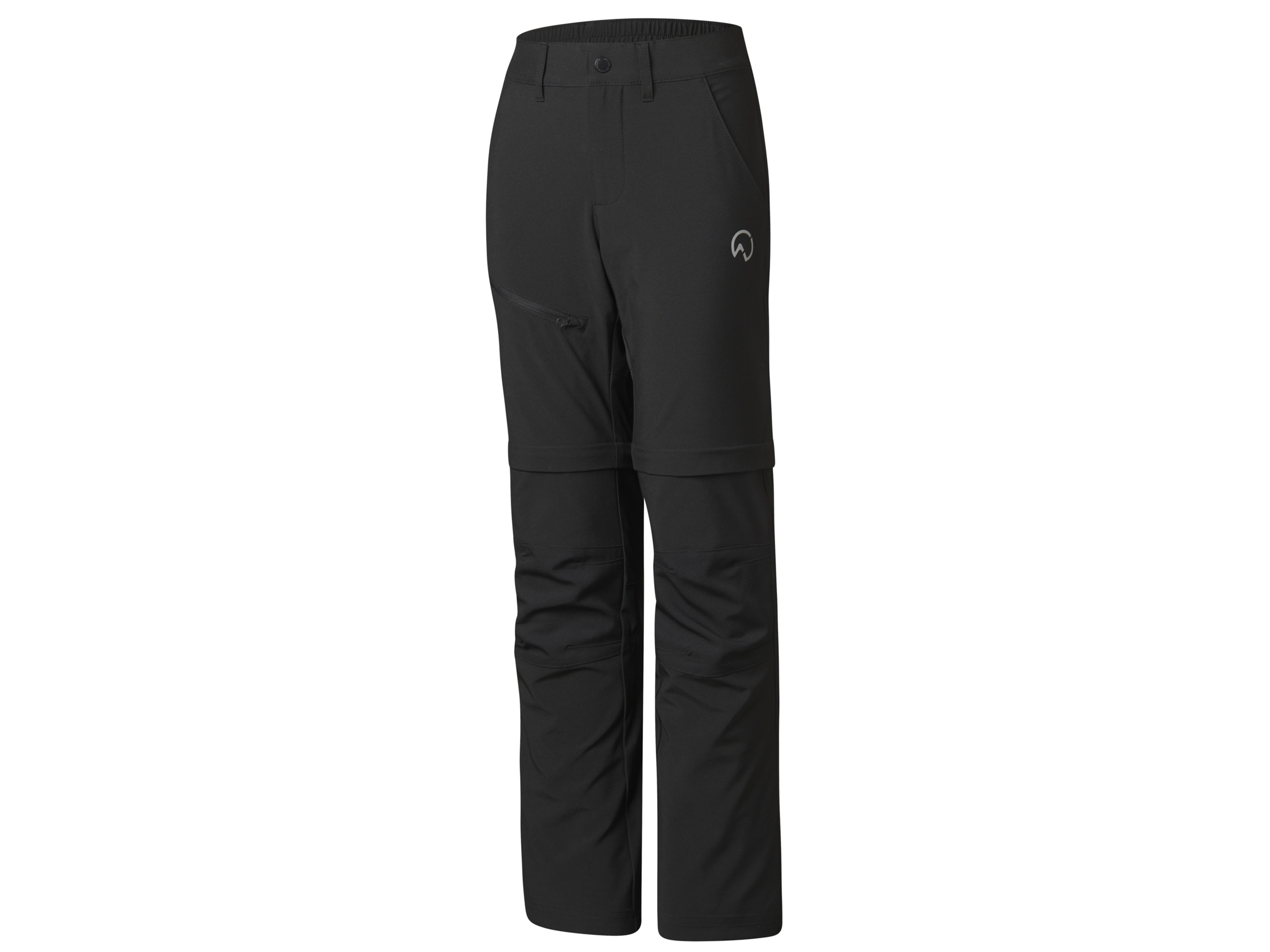CRIVIT Pantalon technique enfant (13-14 ans, noir)