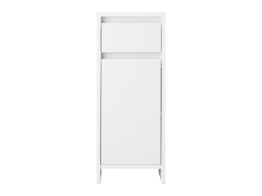 LIVARNO home Armoire latérale de salle de bains Oslo, 32 x 80 x 28 cm, blanche
