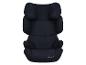 Un siège auto Cybex bleu foncé, modèle Solution X i-Fix.