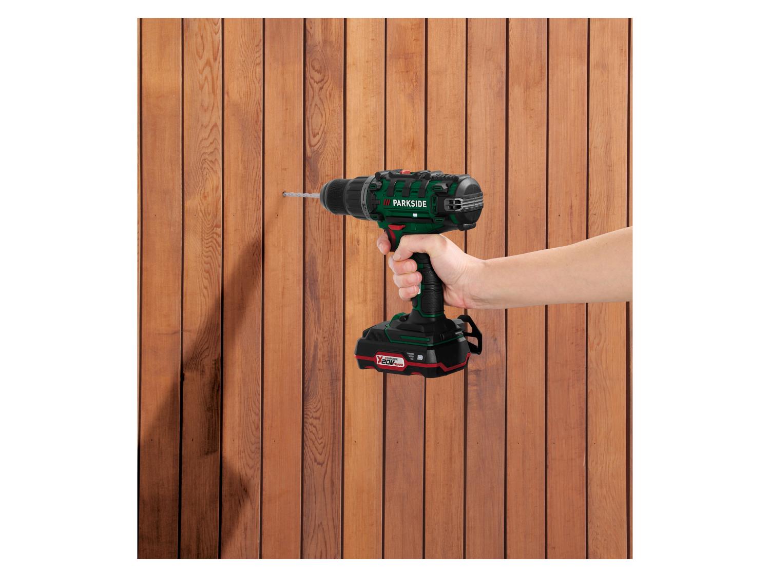 Parkside (lidl) Outils Perceuse-visseuse Sans Fil Parkside PABS 20-Li 20V - Boîtier Seul (sans Batterie Ni Chargeur), Neuve Perceuse Visseuse Sans Fil Parkside PABS 20-Li 20V