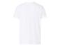 T-shirt blanc uni pour homme, vue de dos