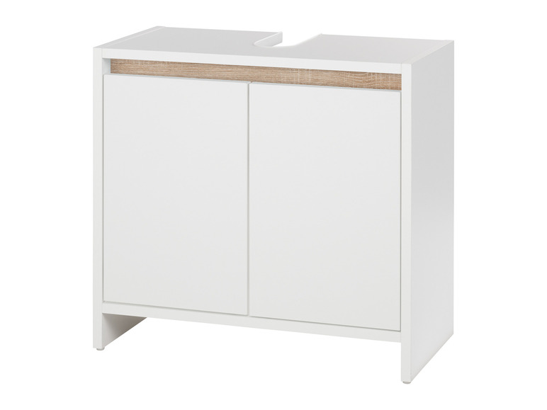 Aller en mode plein écran : LIVARNO home Meuble sous-vasque Oslo, 60 x 55 x 28 cm, blanc - Image 10