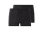 Deux boxers noirs.