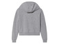 Un sweat-shirt gris à capuche