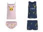 LUPILU® Ensemble de sous-vêtements enfant Pokémon avec Pikachu