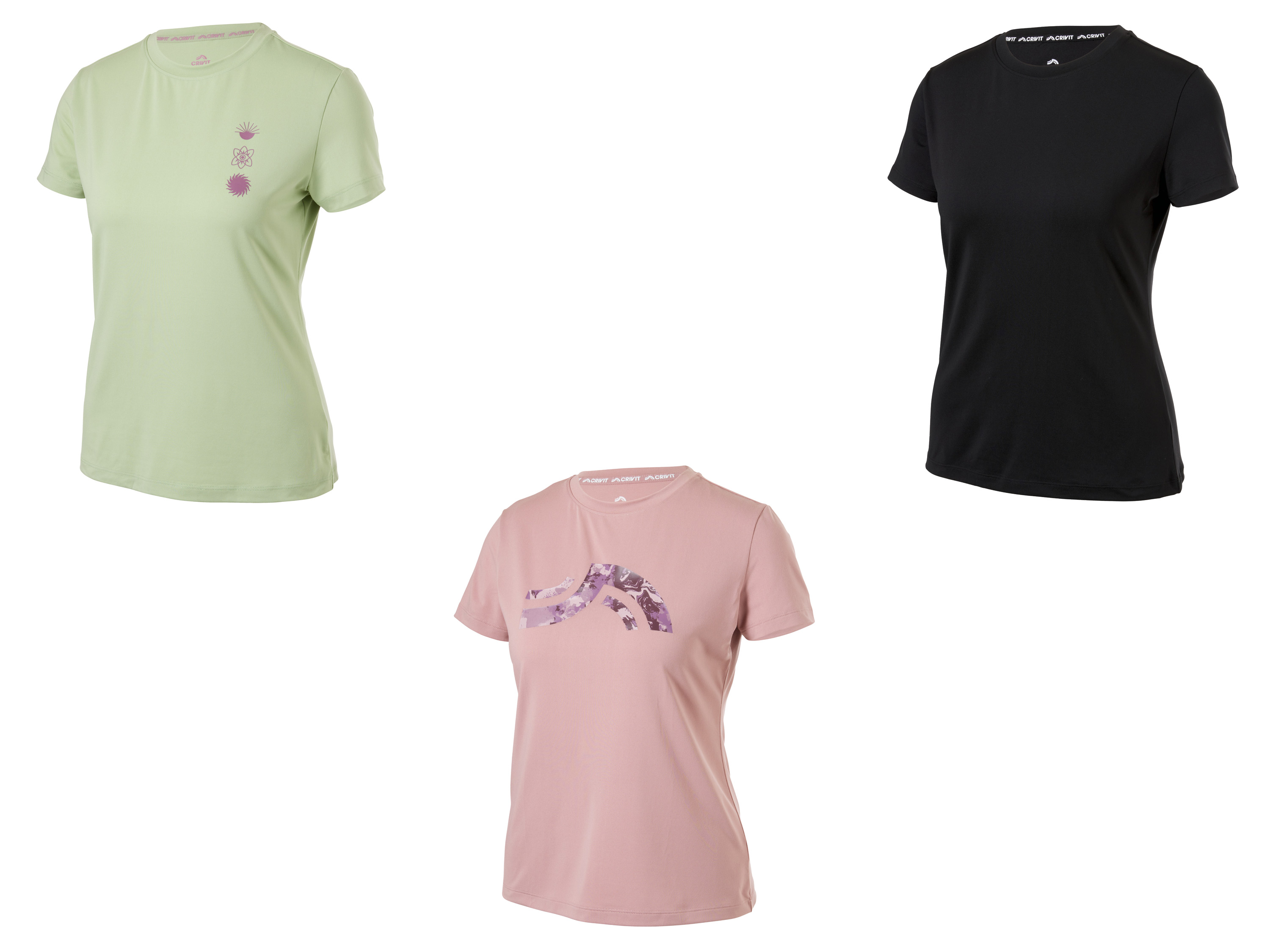 CRIVIT T-shirt technique Premium femme - 1