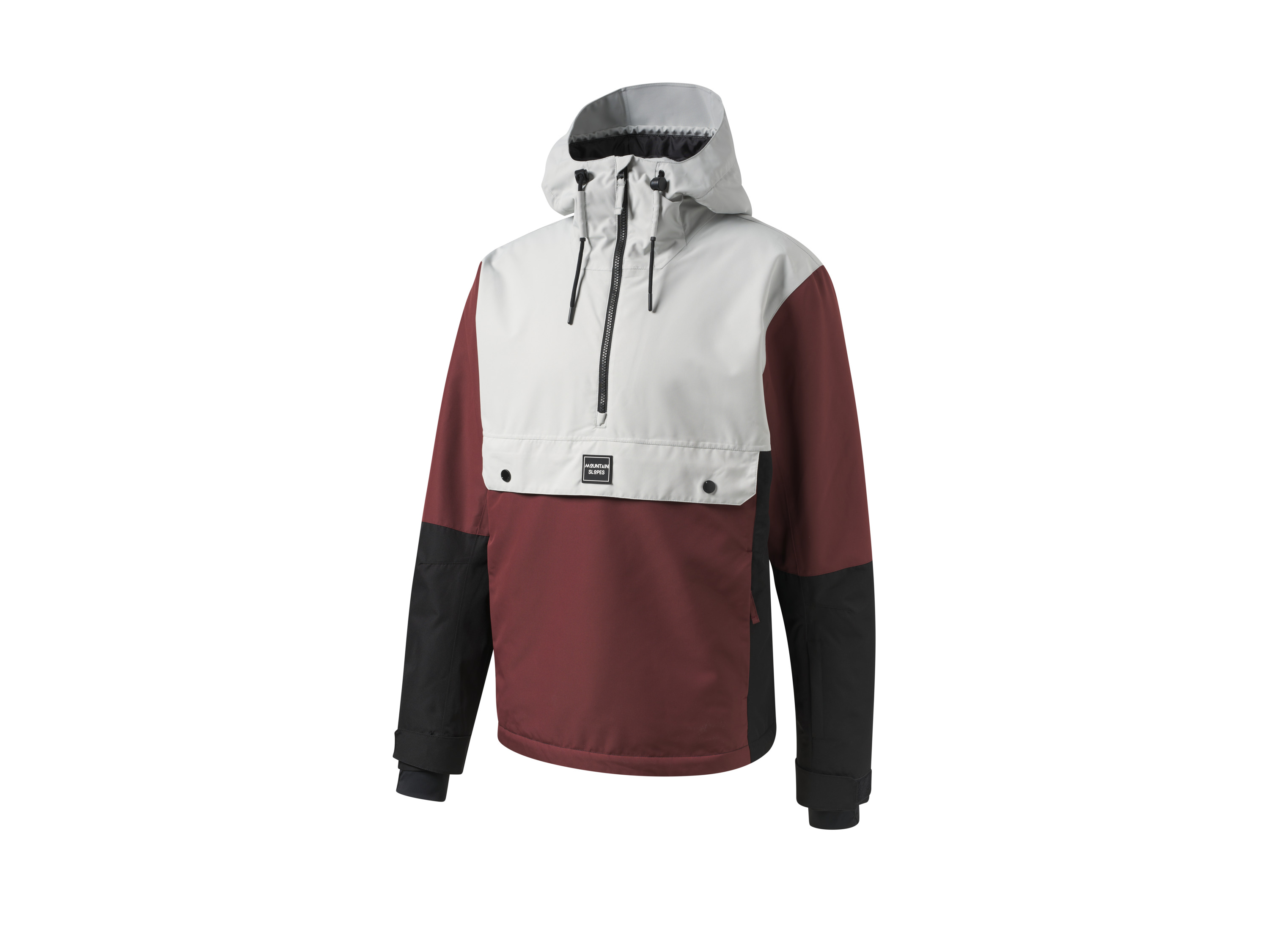 CRIVIT Veste de ski freeride homme (XL, brun/noir/blanc)
