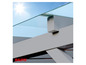 Toit en verre d'une pergola Baufix.