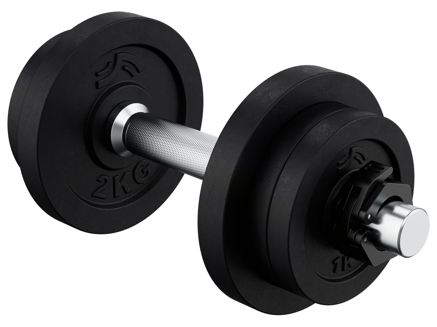 CRIVIT Set d'haltère de 10 kg