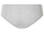 Une paire de culottes en coton grises.