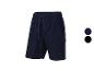 Shorts cargo à cordon de serrage, disponibles en bleu marine et noir.