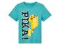 Un t-shirt bleu clair avec Pikachu.