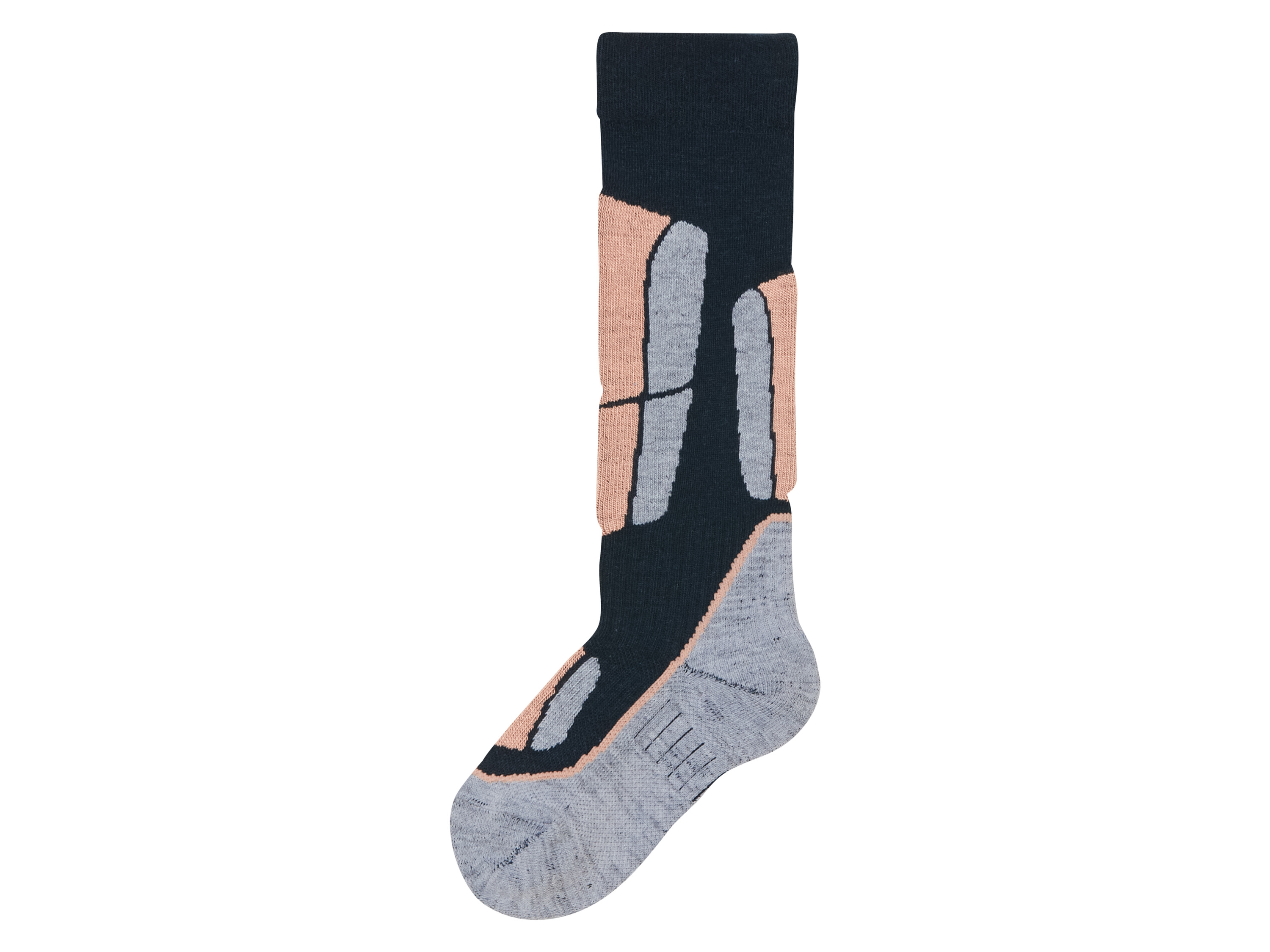 pepperts!® Chaussettes thermiques enfant (35-38, noir/gris)