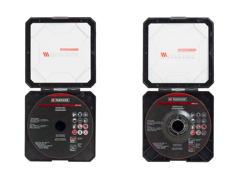 Aller en mode plein écran : PARKSIDE PERFORMANCE® Disques à tronçonner PTP 6 A1 / Disques à ébarber PSSP 2 A1 - Image 1