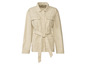 Veste beige avec ceinture