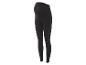 Leggings de grossesse noirs.