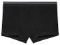 Boxers noirs avec une bande blanche.