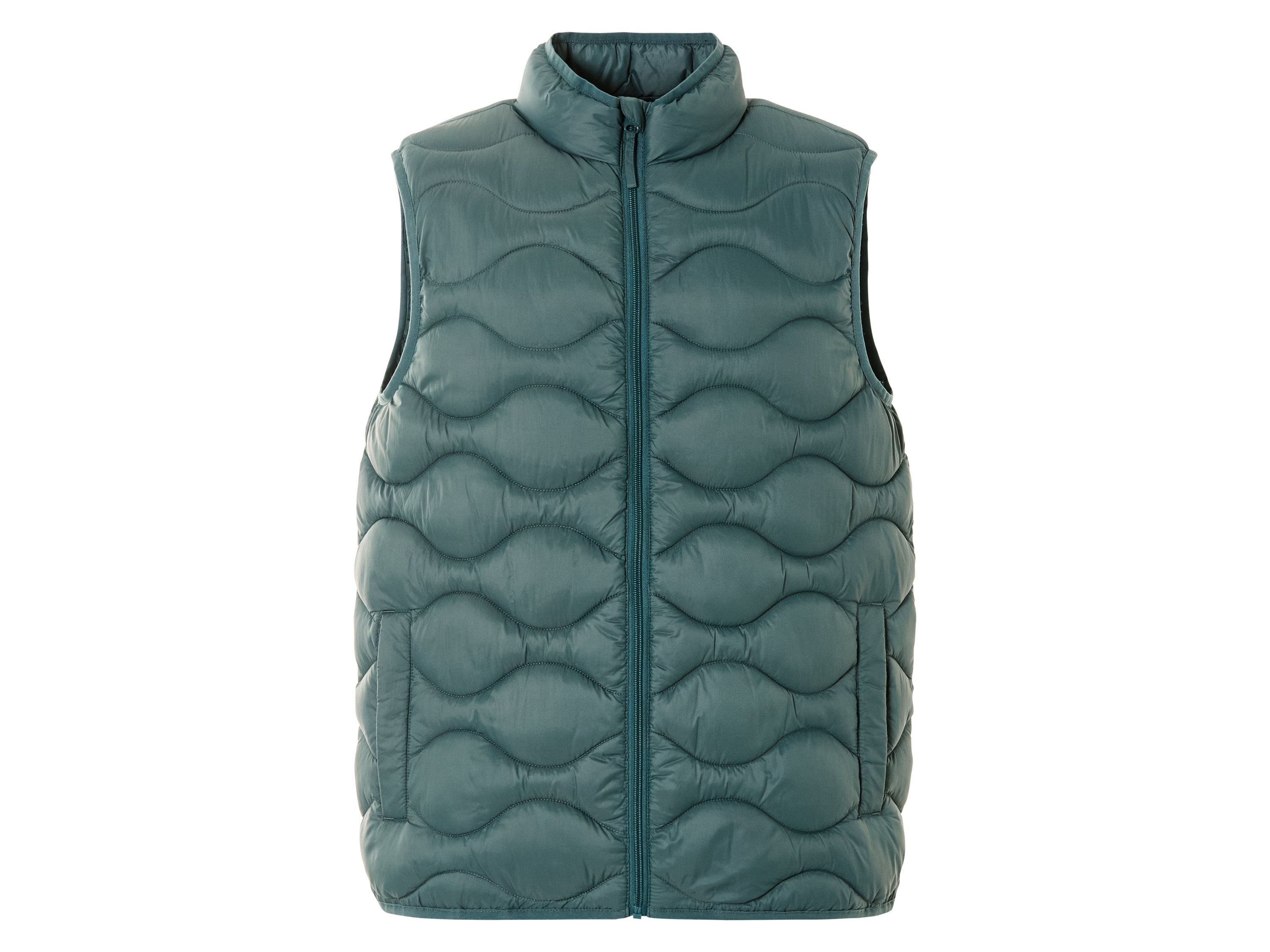 LIVERGY® Doudoune légère sans manches homme (vert, S)