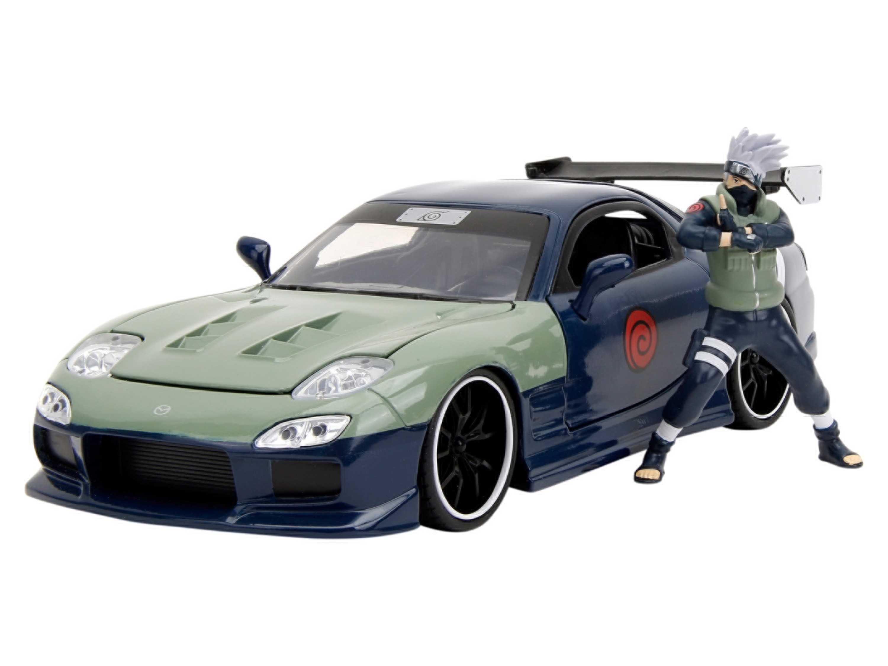 Jada Voiture et figurine Naruto (Mazda RX-7 1993)