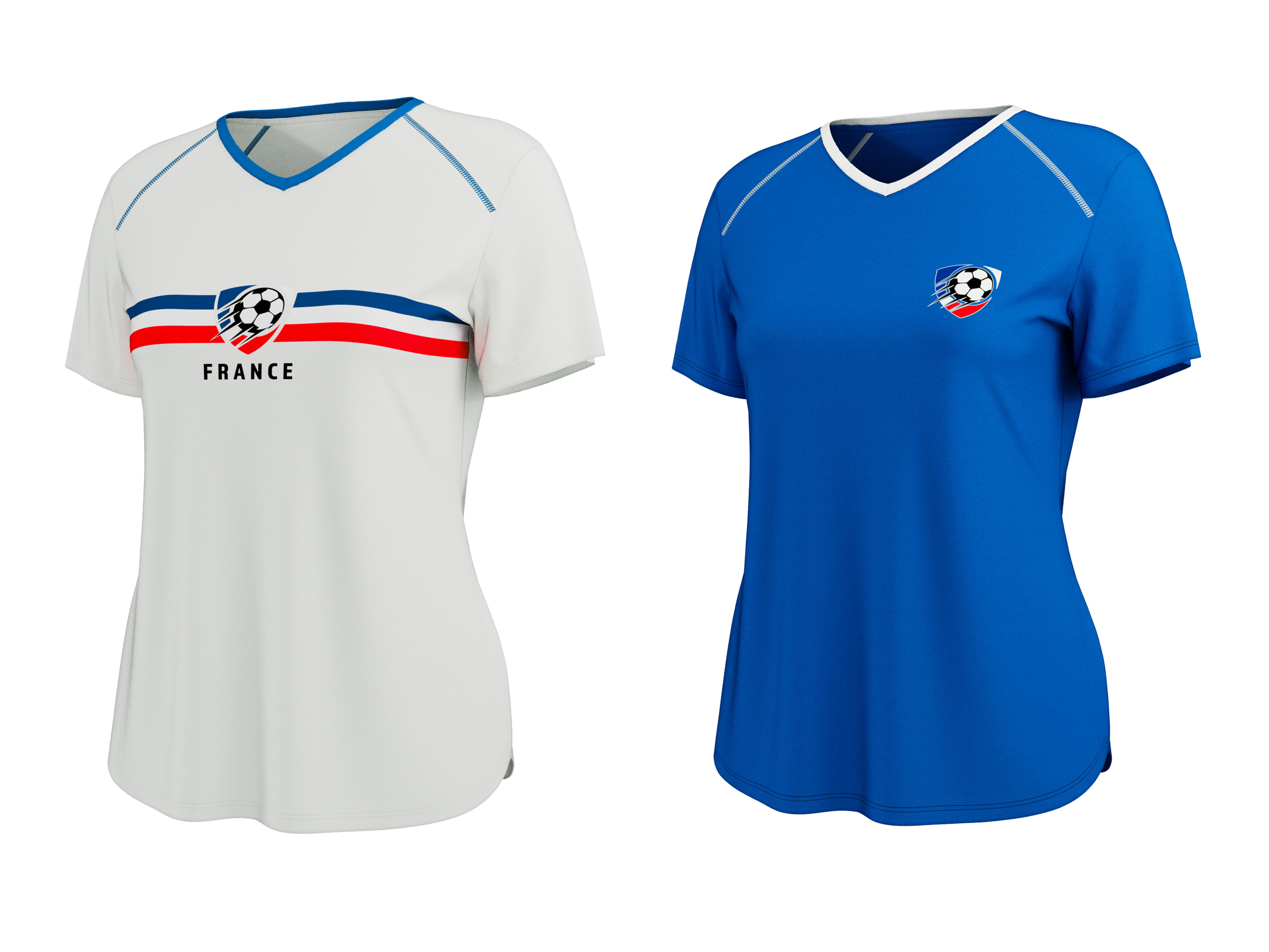 CRIVIT Maillot de football UEFA EURO 2024 femme