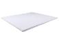 Protège-matelas blanc avec surpiqûres horizontales