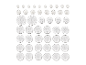 Assortiment de piles bouton Tronic.