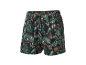 Short de bain homme à motif tropical.