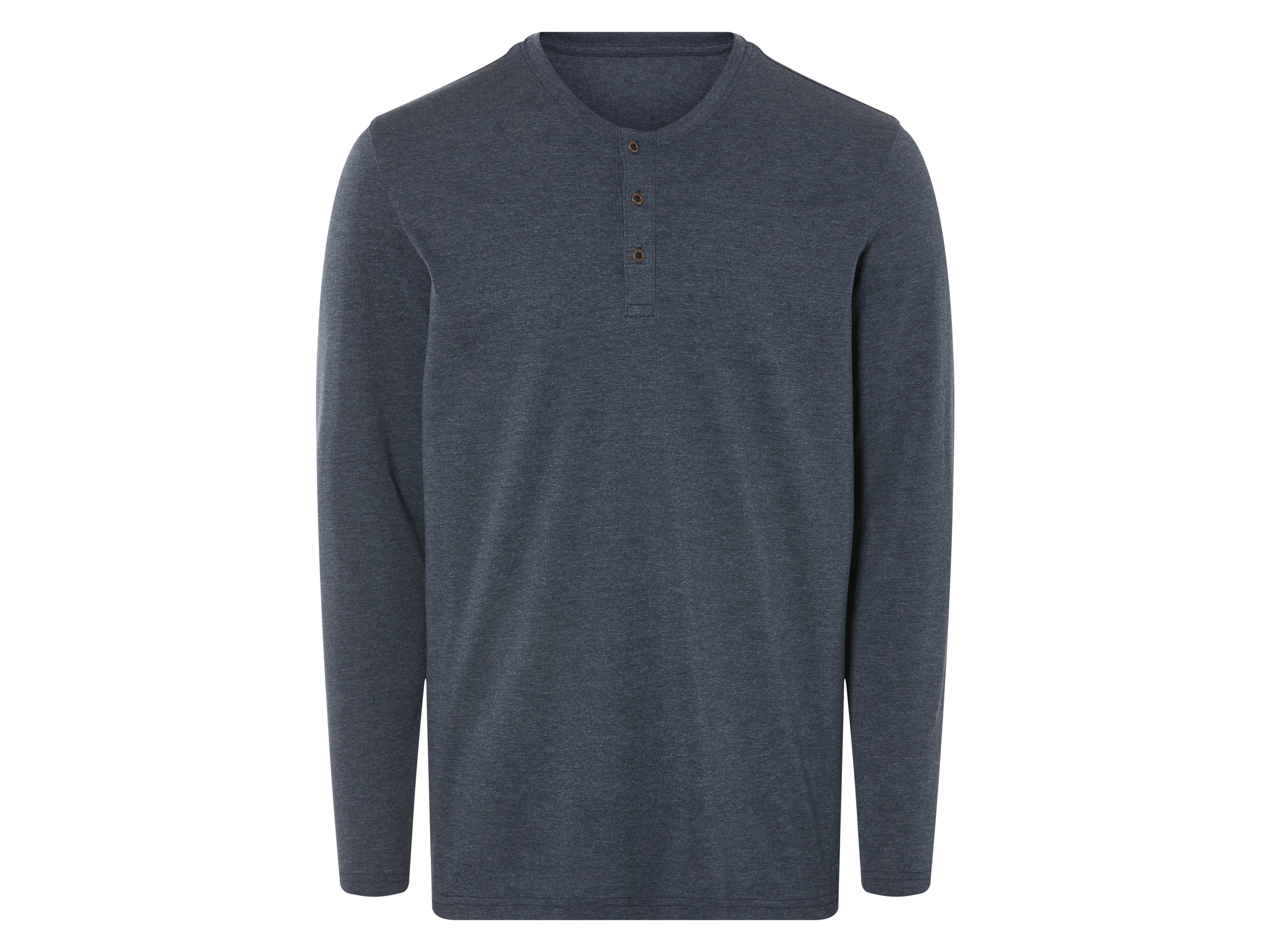 LIVERGY® T-shirt manches longues homme (bleu foncé, S)