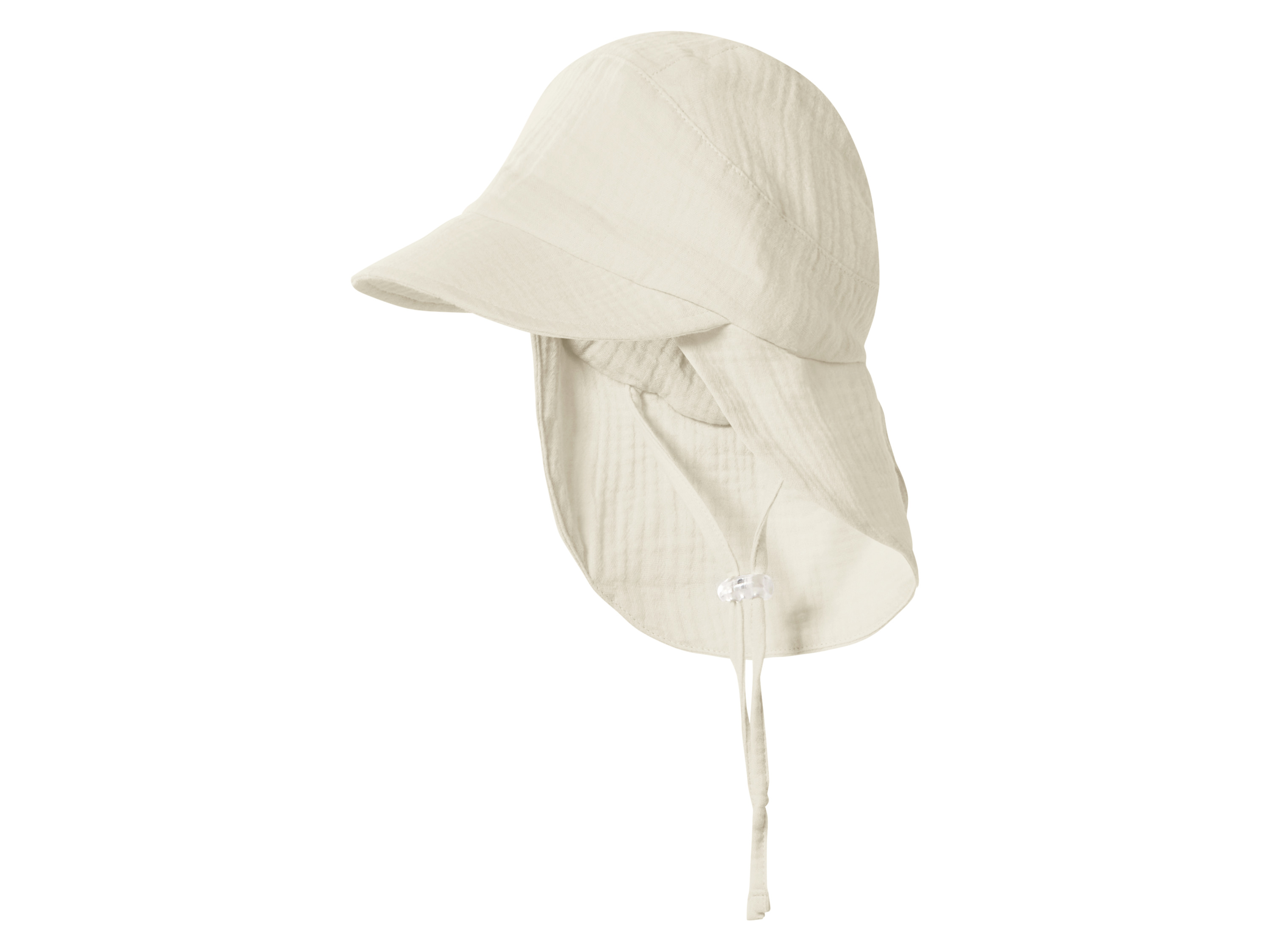 lupilu® Chapeau de soleil en mousseline bébé (crème)