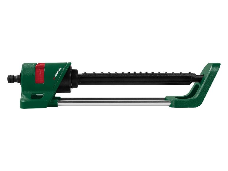 Arroseur oscillant Parkside, vert et noir, avec raccord de tuyau