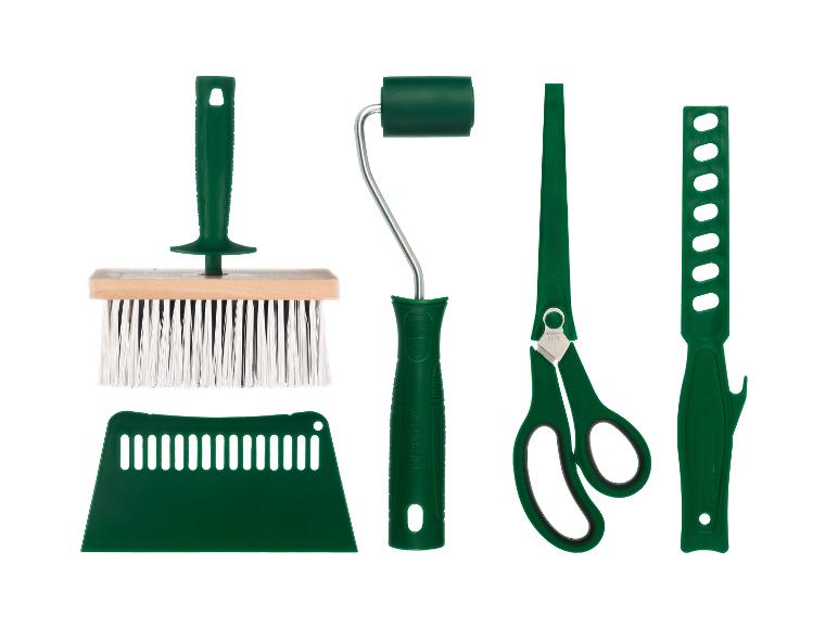 Outils de tapisserie PARKSIDE : brosse, rouleau, ciseaux et spatules